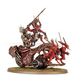 Rendmaster, Herald of Khorne on Blood Throne (предзаказ 2025, GW Direct)
