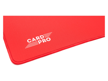 Игровой коврик Card-Pro красный