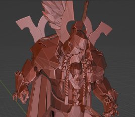 Изготовление модели на заказ (100-150 мм, Lineage 2M)