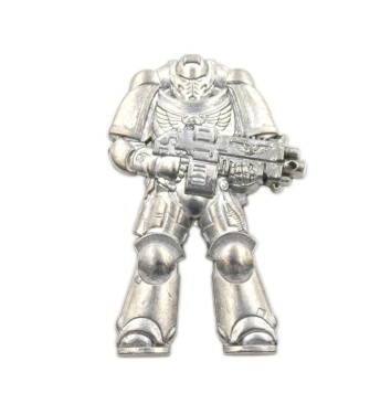 Koyo: Warhammer 40,000 – Paint Your Own Space Marine Pin Badge