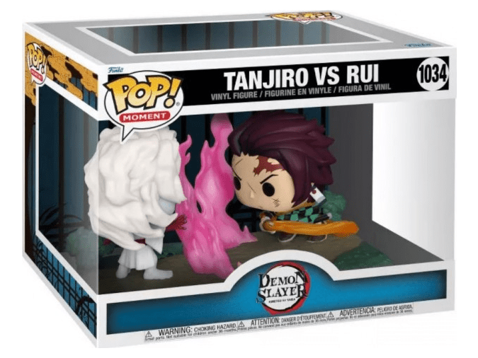 Фигурка Funko POP! Demon Slayer: Tanjiro vs Rui