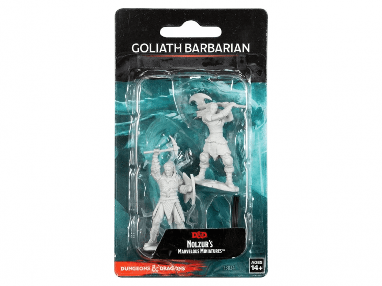 D&D Nolzur's Marvelous Miniatures: Goliath Barbarian (женщина)