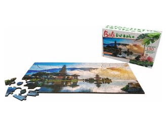 Фигурный деревянный пазл "Travel Collection: о. Бали"