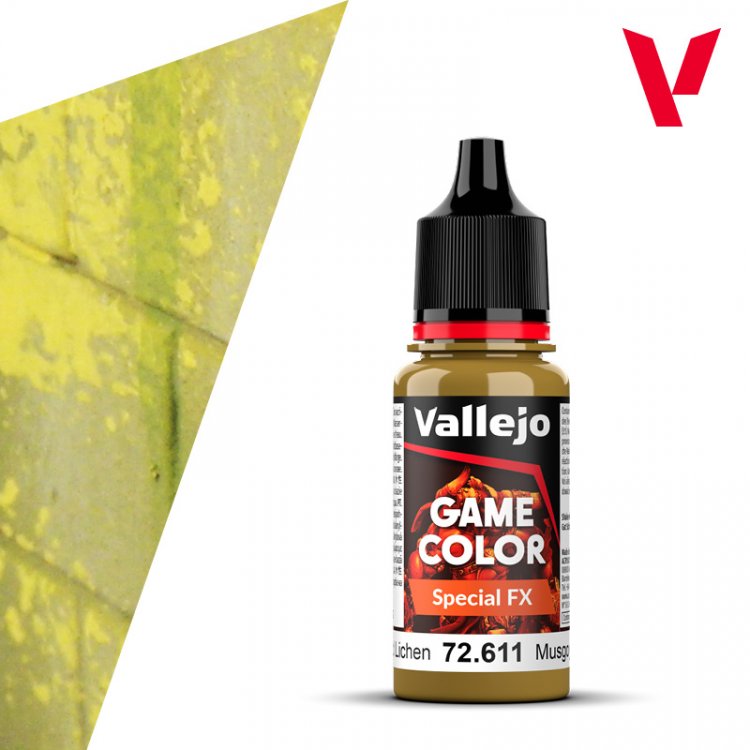 Краска Vallejo Game Color Special FX: Moss and Lichen 72.611
