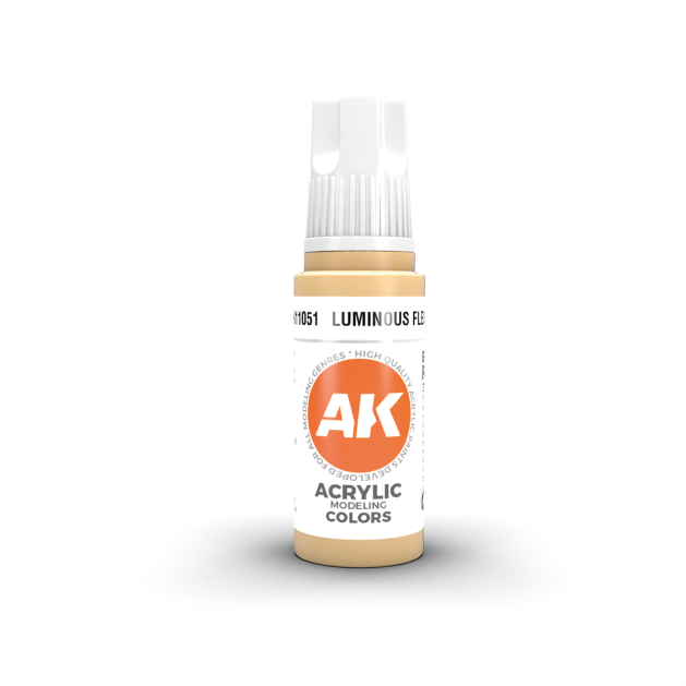 Краска AK Interactive Standard: Luminous Flesh AK11051 (17 мл)