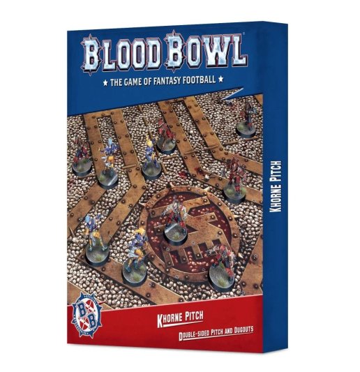 Blood Bowl: Khorne Pitch &amp; Dugouts