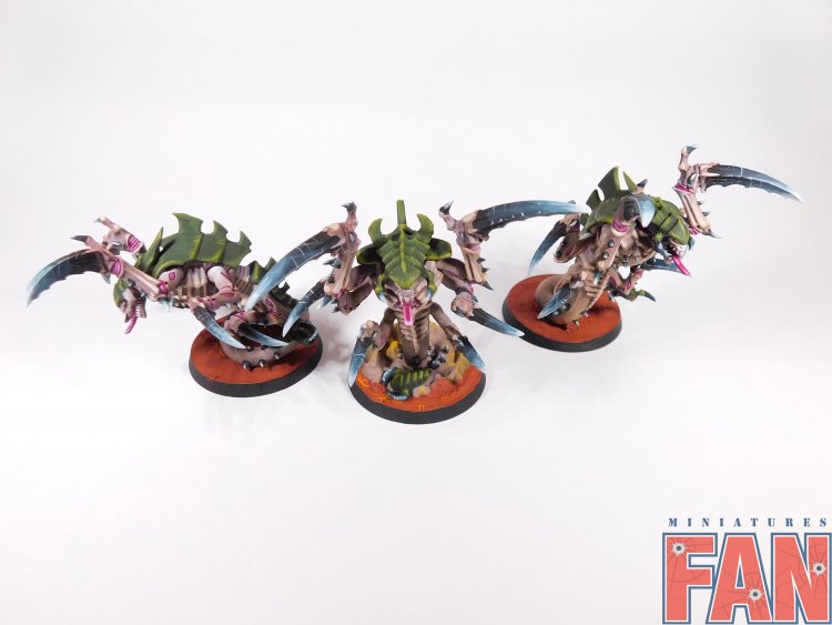 Warhammer 40k Tyranid Ravenor Brood x3 (Pro-Painted)
