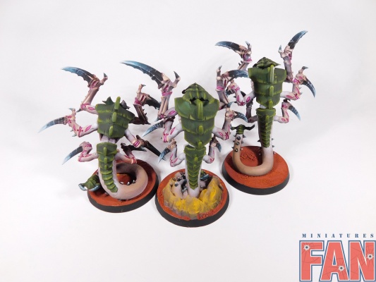 Warhammer 40k Tyranid Ravenor Brood x3 (Pro-Painted)