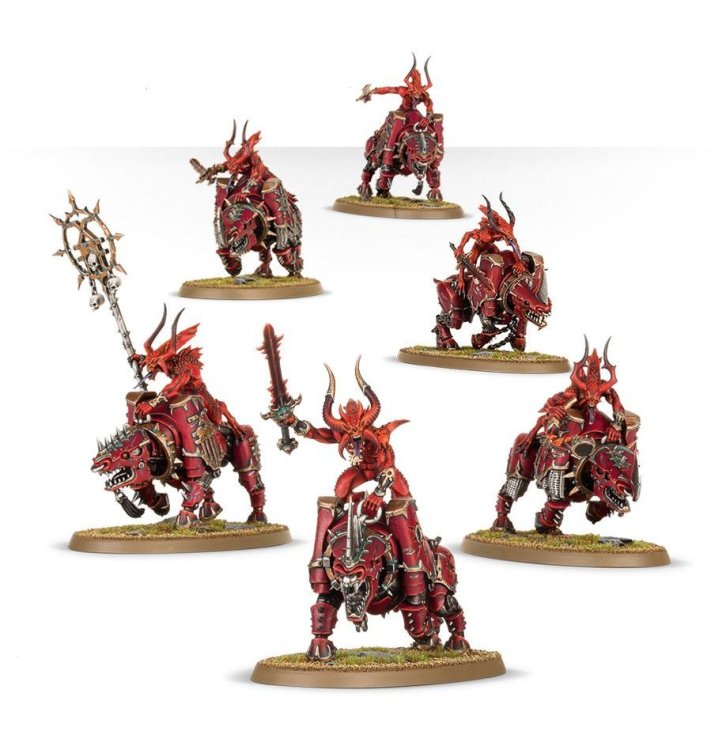 Daemons Of Khorne Bloodcrushers 2016 (предзаказ 2024, GW Direct)