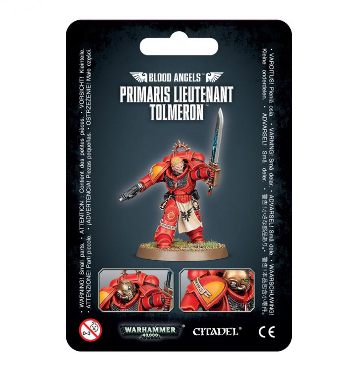 Blood Angel Primaris Lieutenant Tolmeron