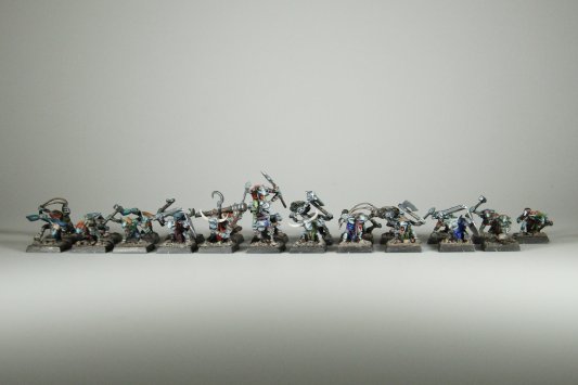 Warhammer Fantasy Battles Ogre Kingdoms Gnoblars #1 х23 (Painted)