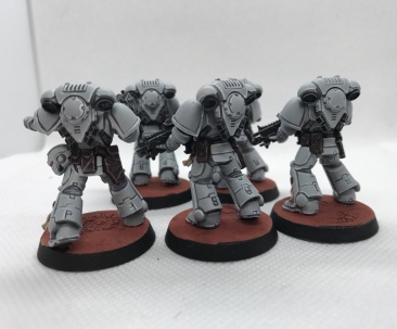 Warhammer 40k Space Marines Primaris Intercessors x5 (Pro-Painted)