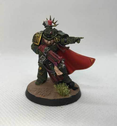 Warhammer 40k Dark Angels Primaris Captain (Pro-Painted)