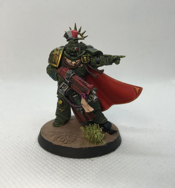 Warhammer 40k Dark Angels Primaris Captain (Pro-Painted)