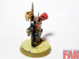 Warhammer 40k Chaos Space Marines Traitor Commissar (Pro-Painted)