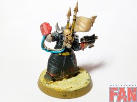 Warhammer 40k Chaos Space Marines Traitor Commissar (Pro-Painted)