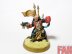 Warhammer 40k Chaos Space Marines Traitor Commissar (Pro-Painted)