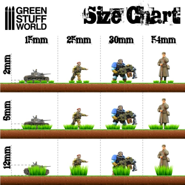 Grass TUFTS - 6mm self-adhesive - DARK GREEN