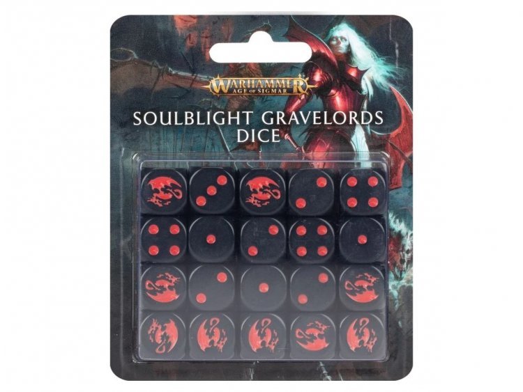 Soulblight Gravelords Dice Set (предзаказ 2023, Age of Sigmar)