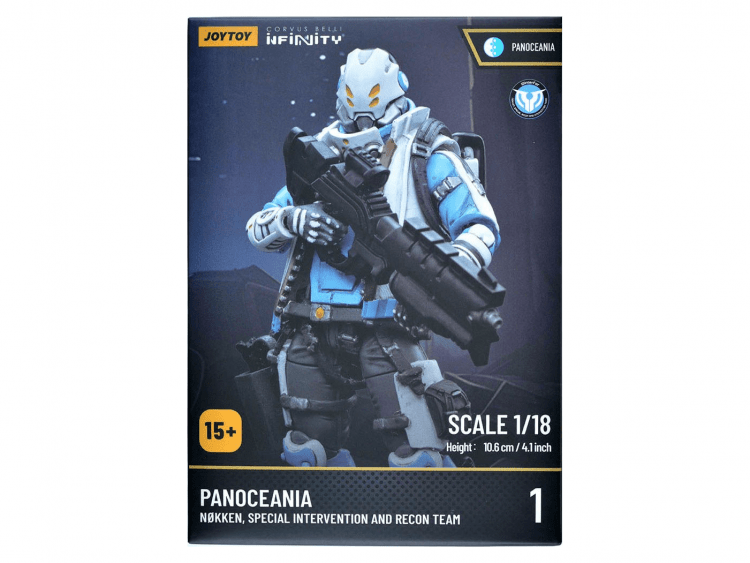 Фигурка JoyToy. Infinity: PanOceania Nokken, Special Intervention and Recon Team 1