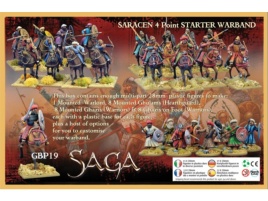 Plastic Saracen SAGA Starter Warband (4 points)