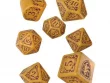 Harry Potter. Gryffindor Modern Dice Set - Gold