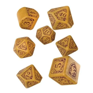 Harry Potter. Gryffindor Modern Dice Set - Gold