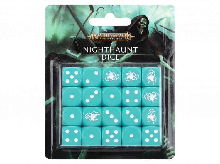 Nighthaunt Dice Set (предзаказ 2022, Age of Sigmar)