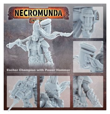 Escher Champion with Power Hammer (предзаказ, GW Direct)