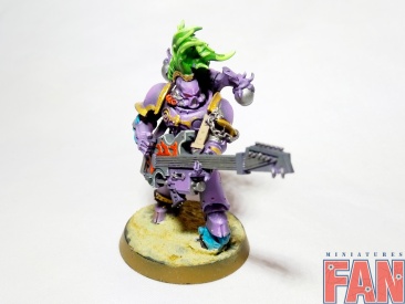 Warhammer 40k Chaos Space Marines Noise Marine (Pro-Painted)
