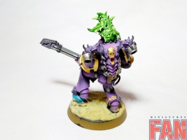 Warhammer 40k Chaos Space Marines Noise Marine (Pro-Painted)