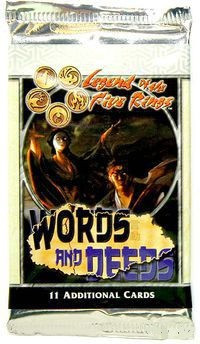 Легенда Пяти Колец: Words and Deeds: Бустер