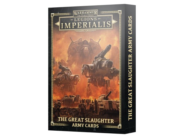 Legions Imperialis: The Great Slaughter Army Cards