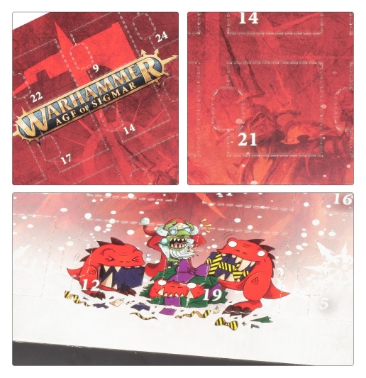 Warhammer Age of Sigmar Pin Advent Calendar (предзаказ 2024, GW Direct)