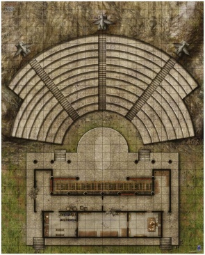 Pathfinder. Настольная ролевая игра. Вторая редакция. Игровое поле "Круговорот вражды"