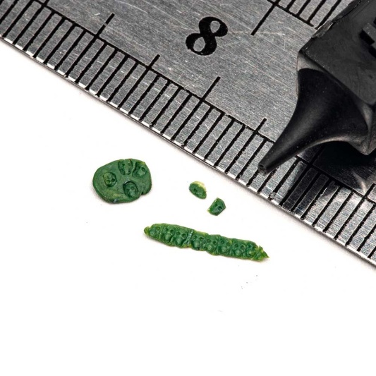 Штампы черепов, набор 1,5 - 2 - 3,5 - 5мм, MiniWarPaint