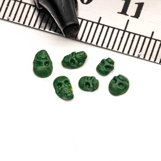 Штампы черепов, набор 1,5 - 2 - 3,5 - 5мм, MiniWarPaint