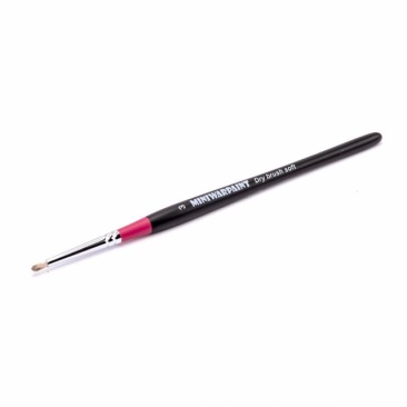 Кисть MiniWarPaint серии Drybrush Soft №3