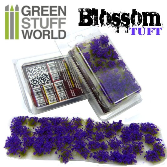 Blossom Tufts - Purple Flowers