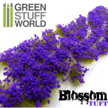 Blossom Tufts - Purple Flowers
