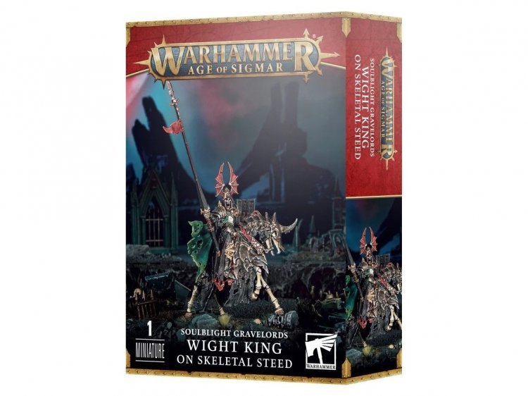 Wight King on Skeletal Steed (предзаказ 2023, Age of Sigmar)
