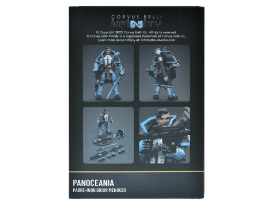 Фигурка JoyToy. Infinity: PanOceania Padre-Inquisidor Mendoza
