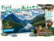 Фигурный деревянный пазл "Travel collection" Фьорды, Норвегия