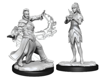 Magic the Gathering Unpainted Miniatures: Killian & Dina