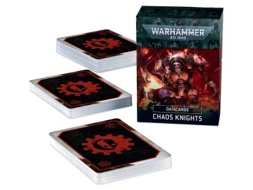 Datacards: Chaos Knights (предзаказ 2022, Warhammer 40k)