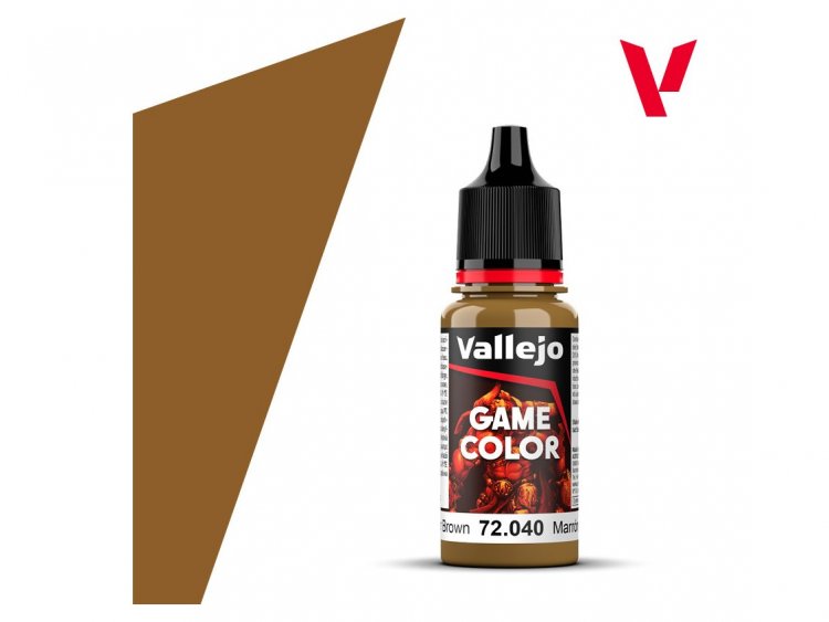 Краска Vallejo Game Color: Leather Brown 72.040