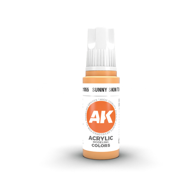 Краска AK Interactive Standard: Sunny Skin Tone AK11055 (17 мл)