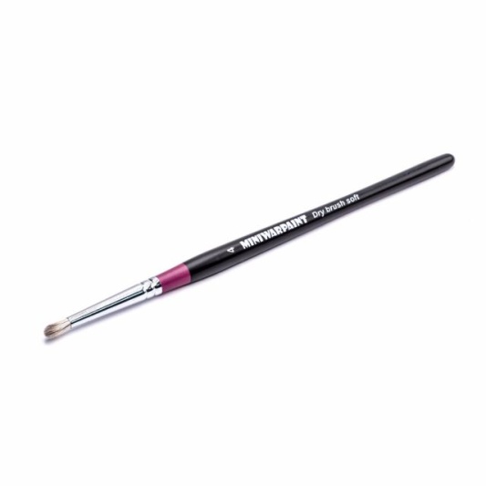 Кисть MiniWarPaint серии Drybrush Soft №4