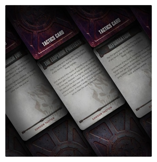 Cawdor Gang Tactics Cards