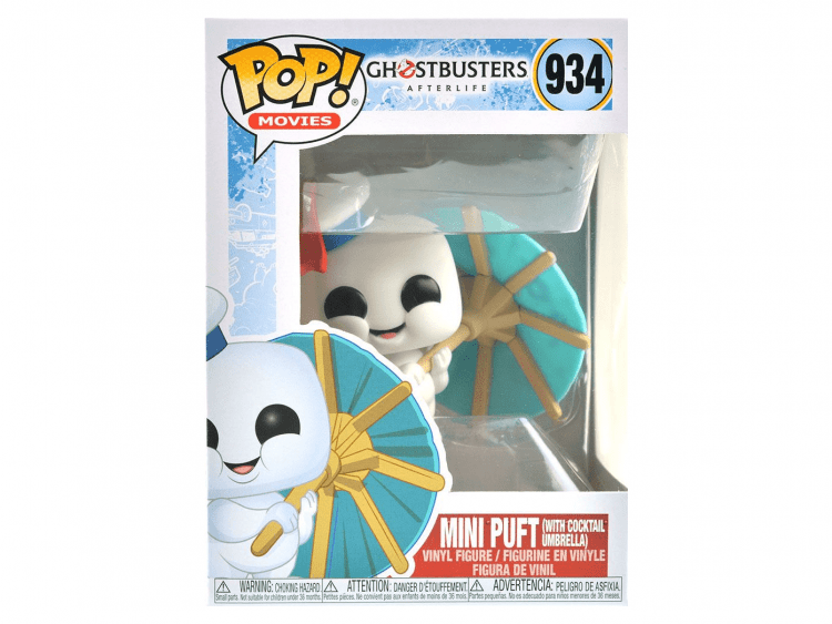 Фигурка Funko POP! Movies. Ghostbusters Afterlife: Mini Puft with cocktail umbrella